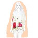 Peony Kaftan Short